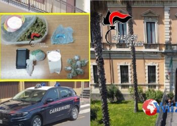 Prov. Catania. Marijuana in vaschetta gelato, arrestato 43enne