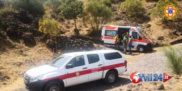 Etna. Operaia forestale accusa malore e viene recuperata