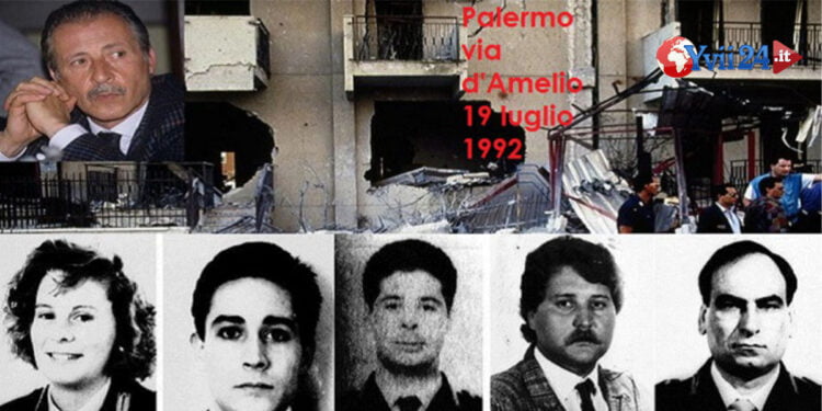 Sicilia. 31ª commemorazione Anniversario della strage di via D’Amelio