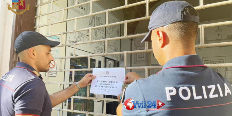 Sicilia. Chiuso locale frequentato da pregiudicati