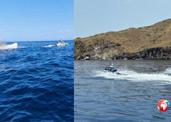 Sicilia. Pattugliamento dei litorali con gli acquascooter
