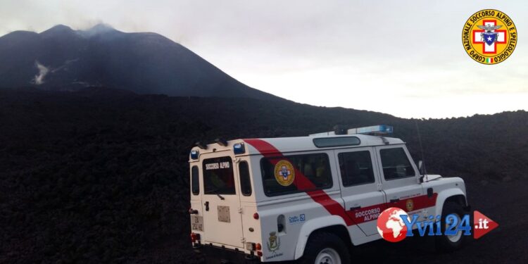 Etna. Salvato turista francese sui crateri sommitali