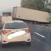 Autostrada A18. Mezzo pesante fuori strada, traffico interdetto