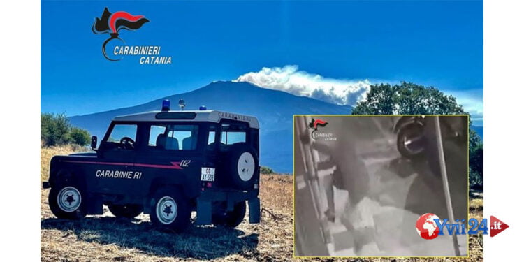 I Carabinieri di Randazzo hanno arrestato un cittadino straniero caduto dai pluviali dopo avere rubato in un appartamento