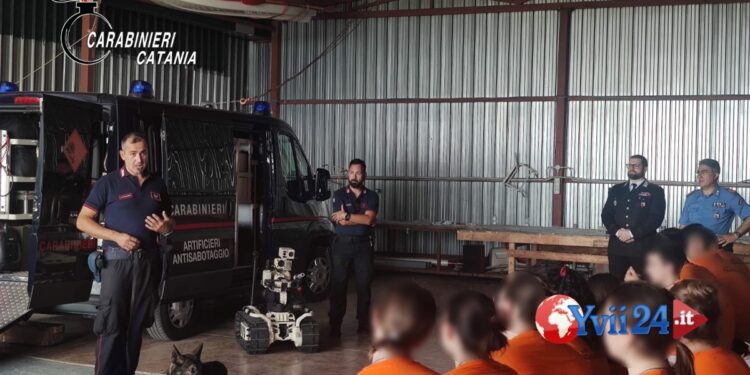 Prov. Catania. Carabinieri diffondono Cultura della legalità ai giovani