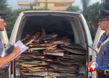 Prov. Catania. Rubano rame da complesso residenziale, 5 arresti