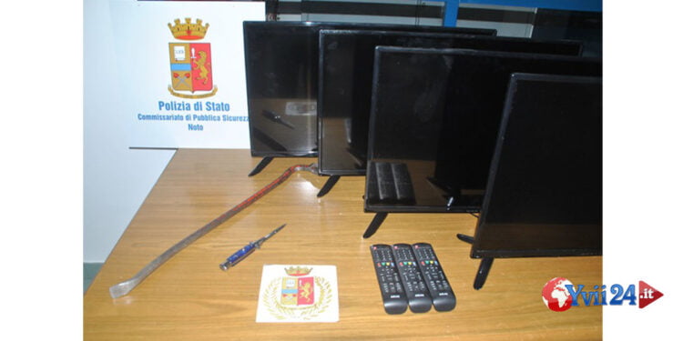 rubavano in un noto hotel