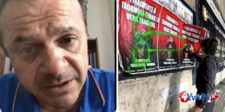 comico che doveva esibirsi a domani a Taormina