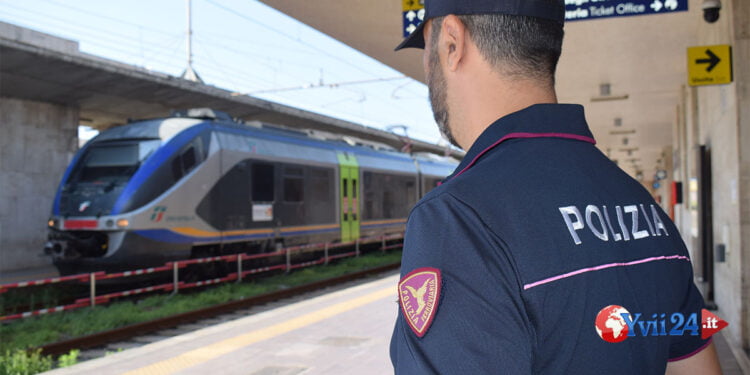 vigilanza in stazione, a bordo treno e lungo la linea ferroviaria