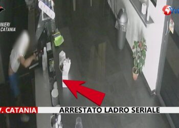 Prov. Catania. Arrestato ladro seriale (GUARDA VIDEO)