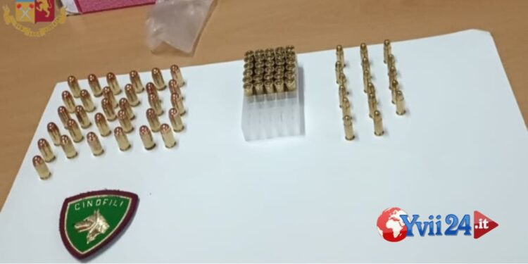 Catania. Sequestrate munizioni in vano ascensore a Librino