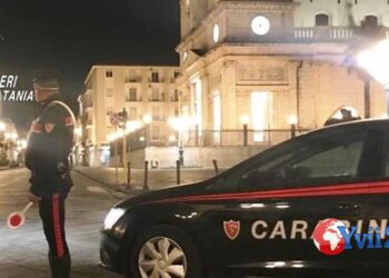 Prov. Catania. Botte ripetute a compagna, arrestato 46enne