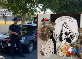Catania. Marijuana, cocaina e hashish nello scooter, arrestato