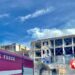 Catania. Incendio in campo rom, intervento in corso