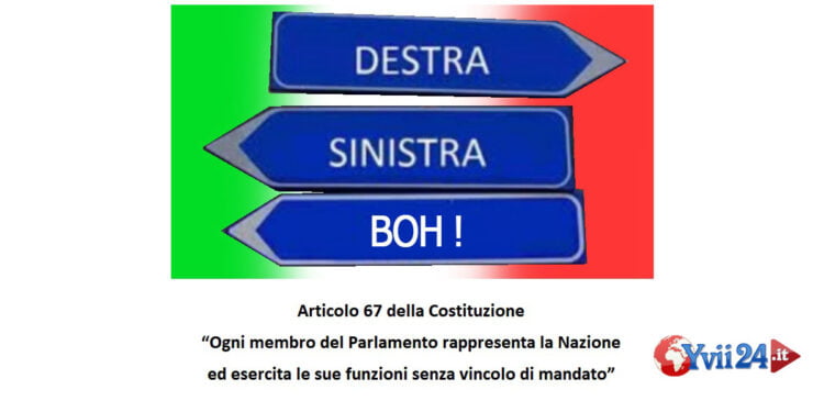 Altri due, consiglieri regionali del Lazio, sono passati dai 5Stelle a Forza Italia. La ‘transumanza’ prevista dalla Costituzione. L’OPINIONE