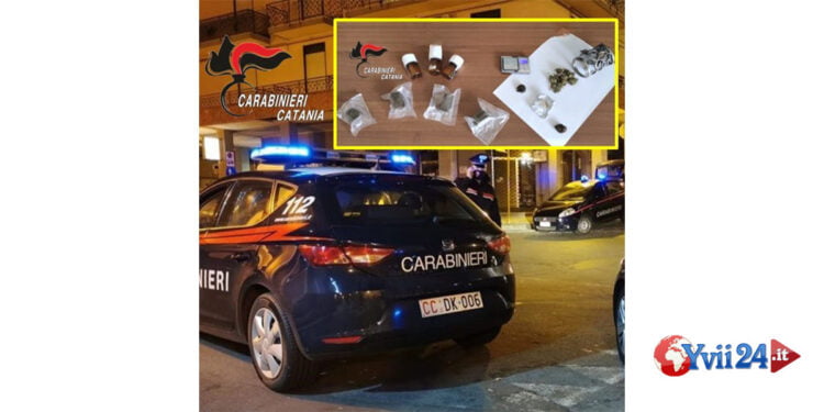 I Carabinieri della Stazione di San Michele di Ganzaria hanno arrestato un 33 del posto per spaccio di droga per tutti i gusti