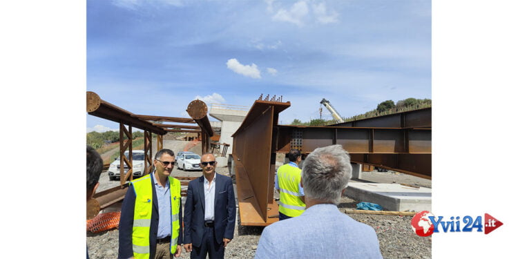 Stamani un sopralluogo del segretario regionale del Pd Barbagallo all’opera da 66 milioni di euro Bronte-Adrano (foto)