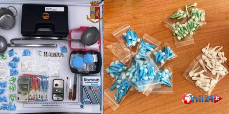 La Polizia di Stato di Siracusa ha disarticolato un’organizzazione dedita allo spaccio di cocaina, crack e hashish. Sequestrata una pistola
