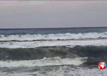 Una mareggiata settembrina è arrivata improvvisa stamani nella Riviera Jonica messinese ma non si segnalano danni (VIDEO)