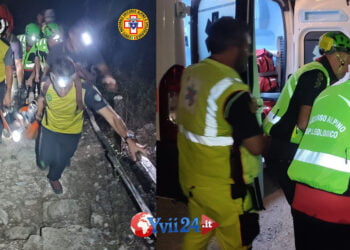 Il Soccorso Alpino siciliano è intervenuto in territorio Cassibile ieri poiché una turista macedone cadendo si era infortunato ad una gamba