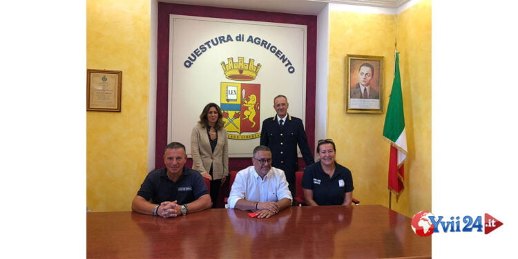 La Questura di Agrigento ha organizzato un corso per gli agenti di primo approccio con cani randagi o da combattimento (FOTO)