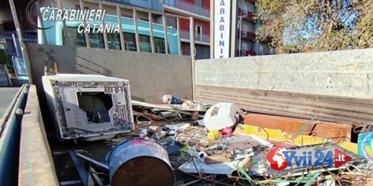 Prov. Catania. Trasporto rifiuti pericolosi, due denunciati