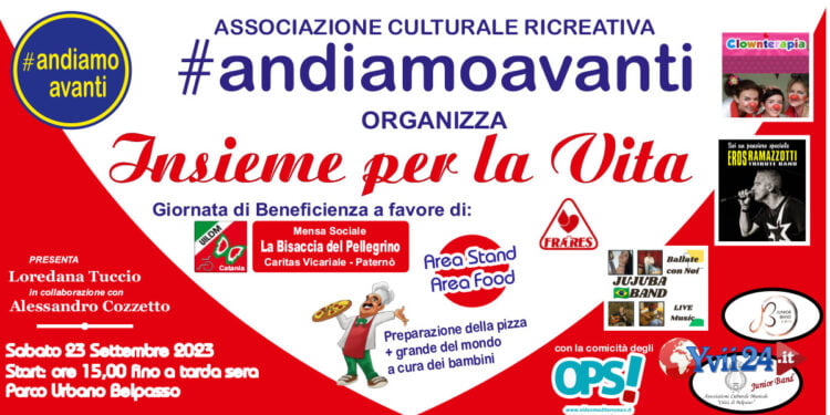 Belpasso. “Andiamo Avanti” organizza l’evento di beneficenza “Insieme per la vita”