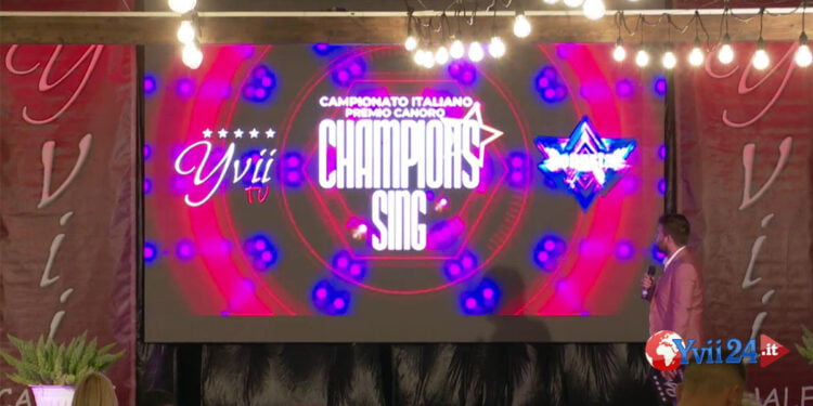 Grande successo per la prima serata del campionato canoro Champions Sing organizzato da Yvii Tv e Songstar