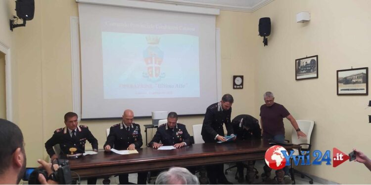 Prov. Catania. Operazione Ultimo Atto, 13 custodie cautelari