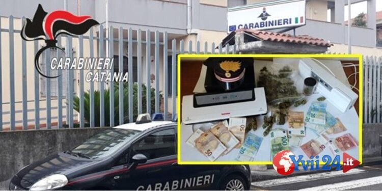 Prov. Catania. Getta droga da finestra, arrestato 19enne