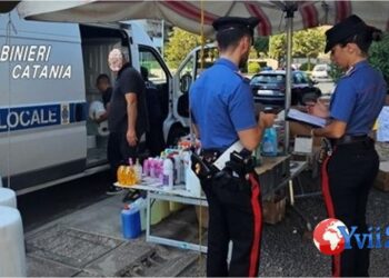 Catania. Carabinieri a largo raggio, 5 denunce