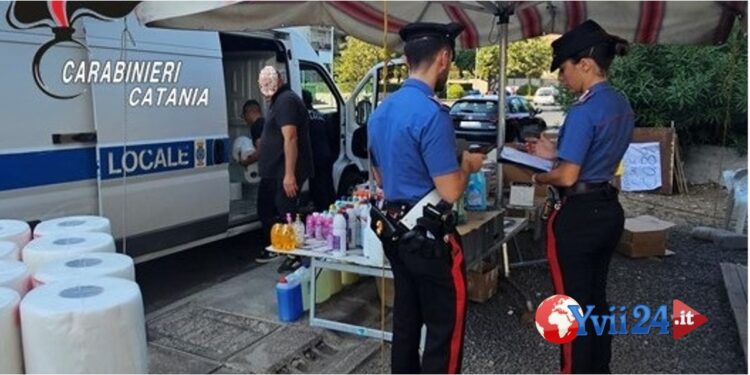 Catania. Carabinieri a largo raggio, 5 denunce