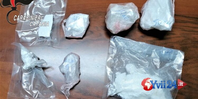 Prov. Catania. Cocaina nel cruscotto, ai domiciliari 26enne