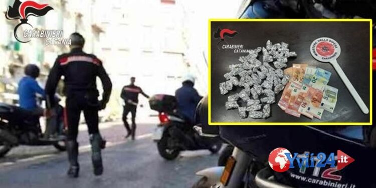 Paternò. Marijuana nello scooter, ai domiciliari due 21enni