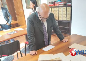 Catania. Il ministro Sangiuliano in visita all’Archivio di Stato