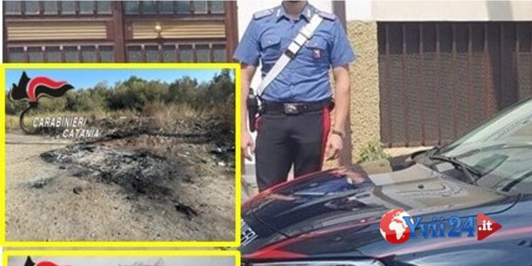 Misterbianco. Brucia rame, arrestato 38enne