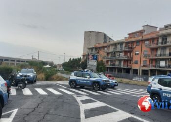 Catania. Polizia setaccia Librino, tre denunce