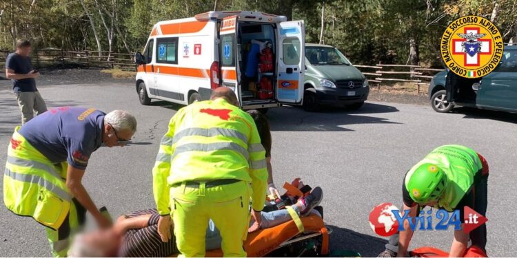 Etna. Salvata turista sui Monti Sartorius