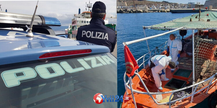 32 gli arresti eseguiti dalla Questura di Trapani, di cui tre tunisini alla guida di due distinti natanti con a bordo 71 connazionali