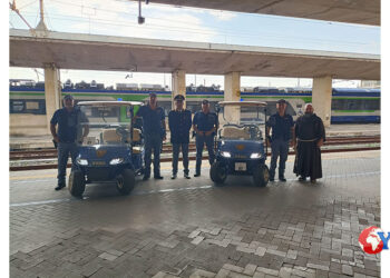 Consegnati nuovi mezzi elettrici a 4 posti da utilizzare all’interno delle stazioni alla Polizia Ferroviaria di Catania, Messina e Palermo