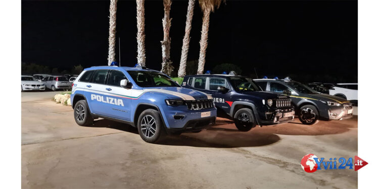 Controlli della Questura di Ragusa per la sicurezza urbana a Vittoria, Comiso, Scicli e Santa Croce Camerina, a Ispica per le emissioni sonore