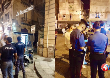 La Questura di Palermo ha disposto controlli, sulla movida cittadina, assembramenti di persone, abusivismo commerciale ed illegalità