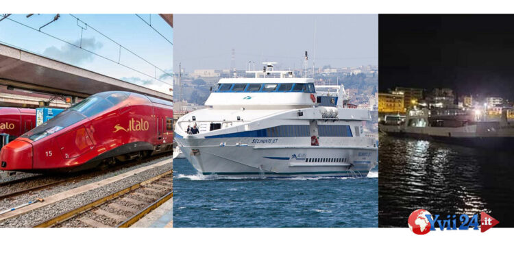 Partiti dal Milano il treno arriva in ritardo a Villa S. Giovanni e Blu Jet delle Fs non ha atteso malgrado anche un accordo del luglio 2021