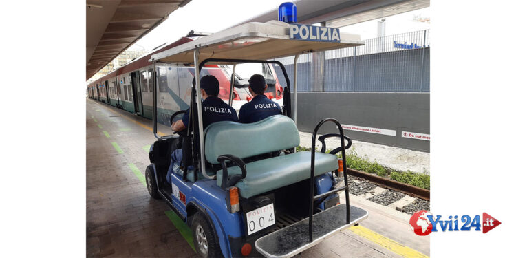 Stazioni sicure con la Polizia Ferroviaria siciliana e le unità cinofile della Questura di Catania e Palermo e della Guardia di Finanza di Messina