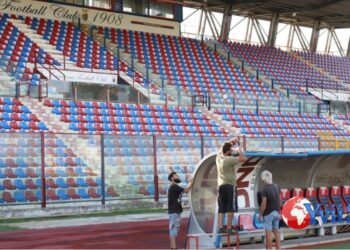 Il Catania risorge ed elimina il tabù di Caserta con quattro reti