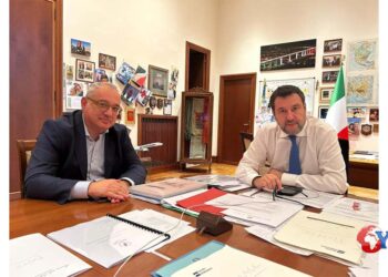 Il ministro Salvini e il sindaco Mancuso, come preannunciato a Genova, si sono oggi rivisti a Roma: importanti interventi per Adrano