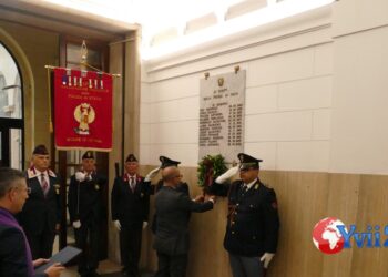 Catania. Commemorazione poliziotti caduti in servizio