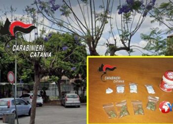 I Carabinieri di Misterbianco hanno arrestato un giovane pusher 28enne originario del quartiere San Cristoforo
