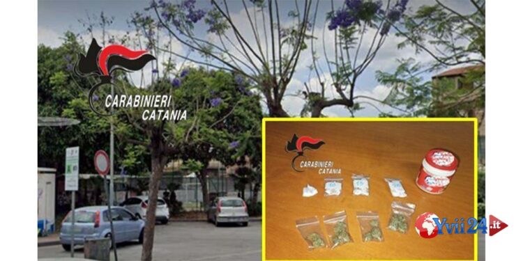 I Carabinieri di Misterbianco hanno arrestato un giovane pusher 28enne originario del quartiere San Cristoforo