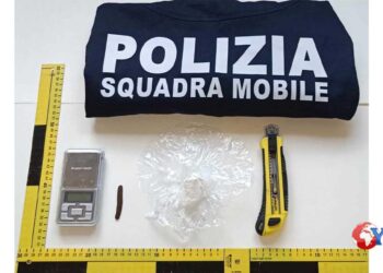 La Squadra mobile di Caltanissetta ha arrestato un 32enne la cui droga nascosta nell’immondizia non è sfuggita al cane antidroga